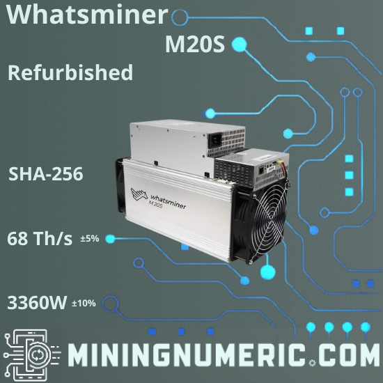 MicroBT Whatsminer M20S Refurbished